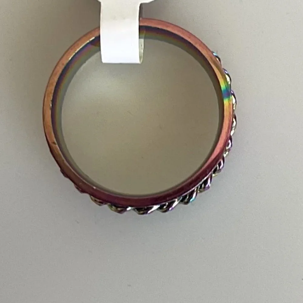 SPINNER CHAIN RING UNISEX